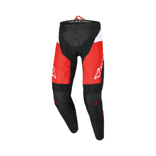 Pantalone Off-Road Macna Backyard-1 - Black/White/Red