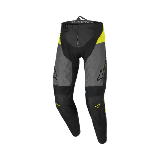 Pantalone Off-Road Macna Backyard-1 - Black/Grey/Yellow