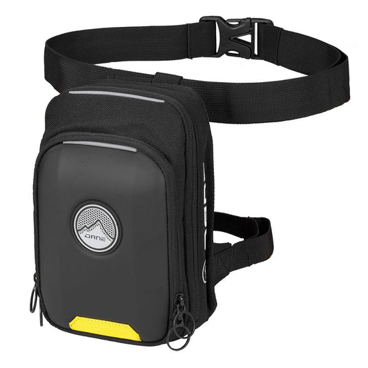 Marsupio da gamba Dane Skibby - Black/Yellow